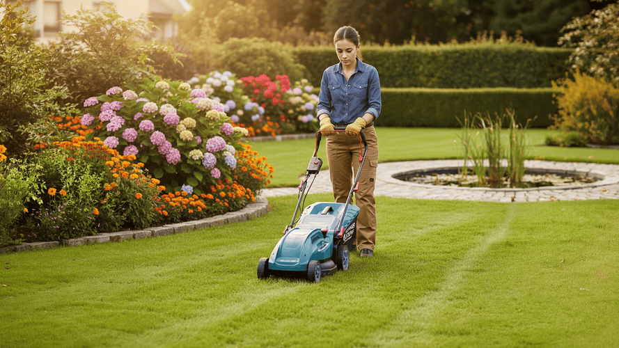 New line of Könner & Söhnen electric lawn mowers — easy lawn care without extra effort