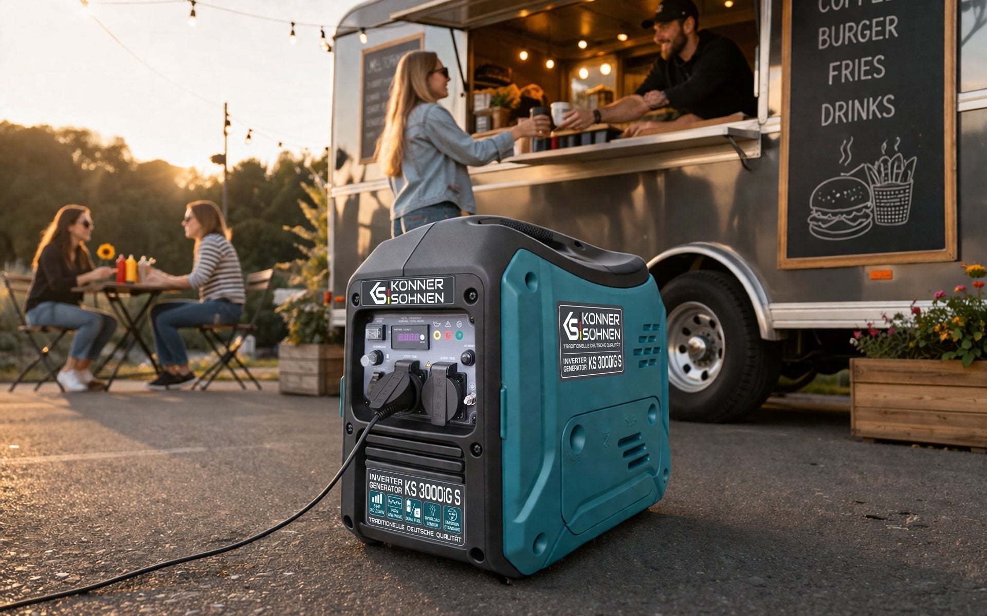 New model in the lineup: inverter generator KS 3000iG S from Könner & Söhnen