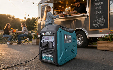 New model in the lineup: inverter generator KS 3000iG S from Könner & Söhnen