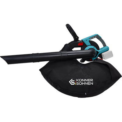 Garden cordless vacuum-blower