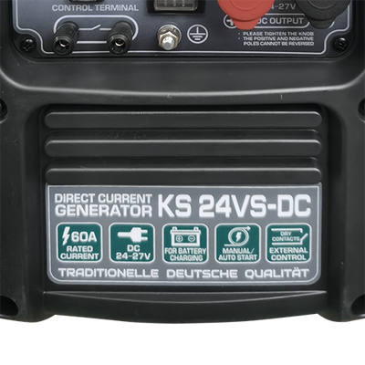 High power output (60A)