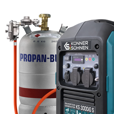Dual-fuel system (gas/gasoline)