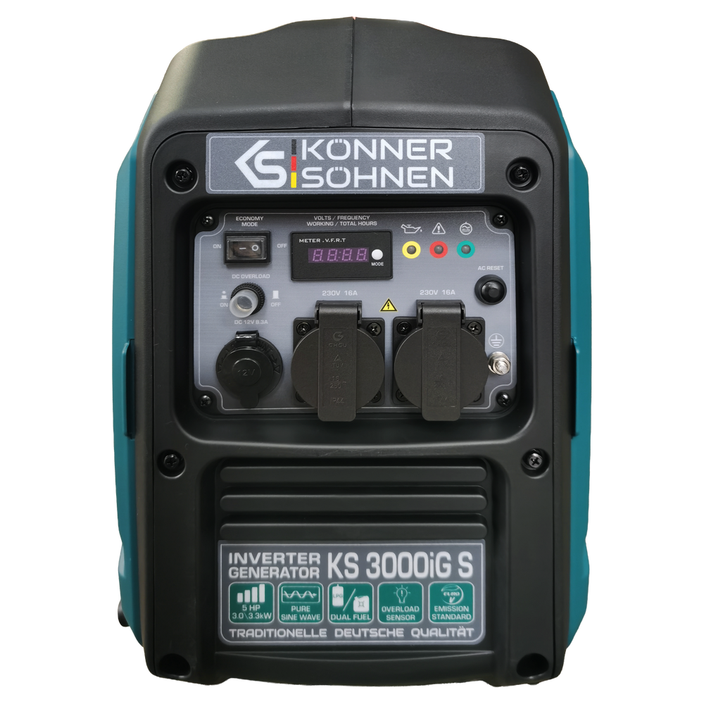 LPG/gasoline inverter generator KS 3000iG S