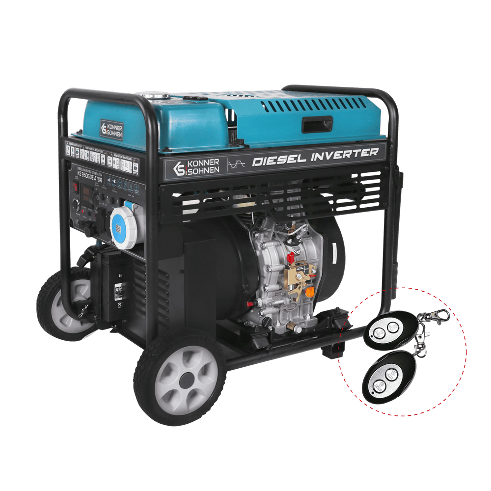 Diesel inverter generator "Könner & Söhnen" KS 9500iDЕ ATSR