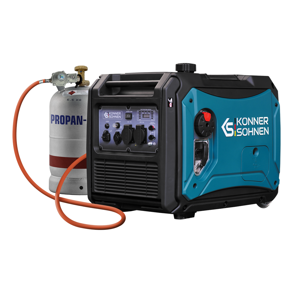 LPG/gasoline inverter generator KS 4000iEG S