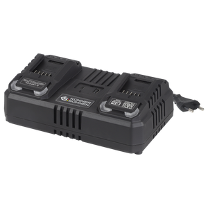 Dual charger for rechargeable batteries 20V KS C45A-2