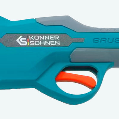 Ergonomic rubber-coated handle