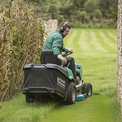 Reverse mowing function