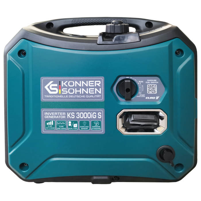 LPG/gasoline inverter generator KS 3000iG S