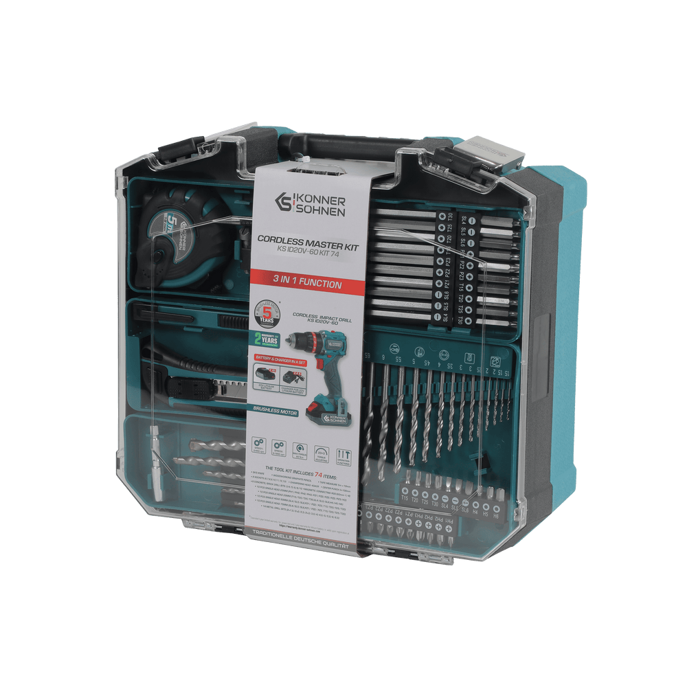Cordless Master Set KS ID20V-60 KIT 74 PLUS
