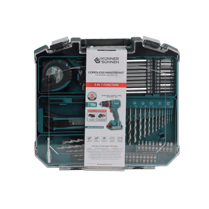 Cordless Master Set KS ID20V-60 KIT 74 PLUS