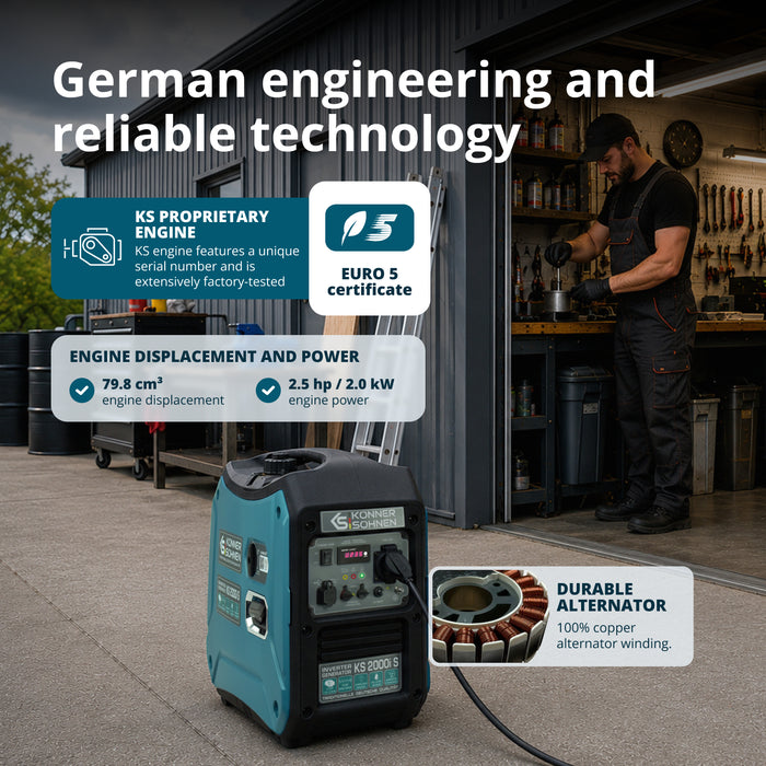 Inverter generator KS 2000i S
