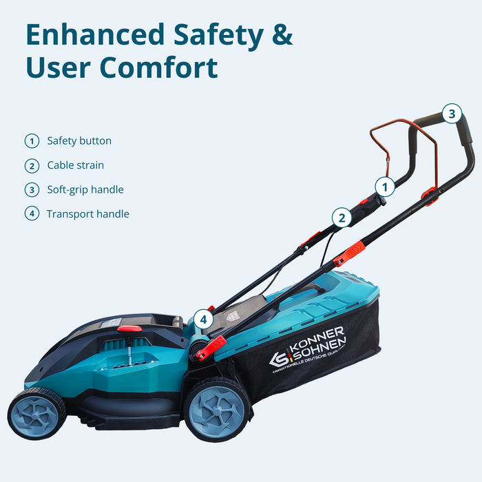 Electric Lawn Mower KS 38LM16-BL