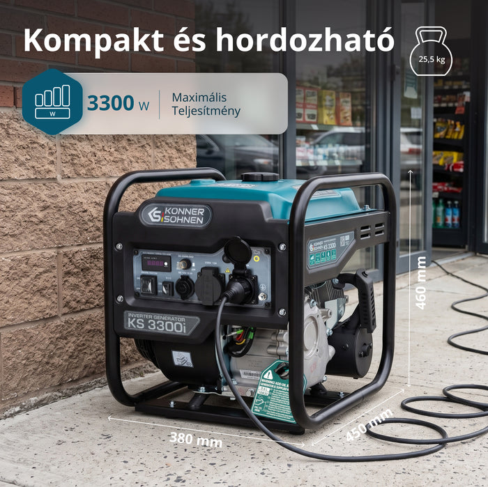 Inverteres Generátor KS 3300i