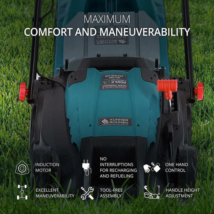 Electric lawn mower KS 38LM-BL