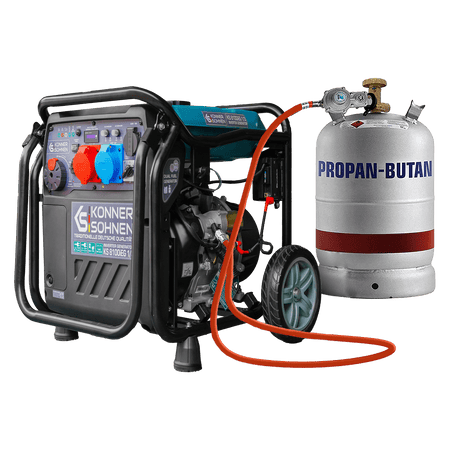 LPG/gasoline inverter generator KS 8100iEG 1/3