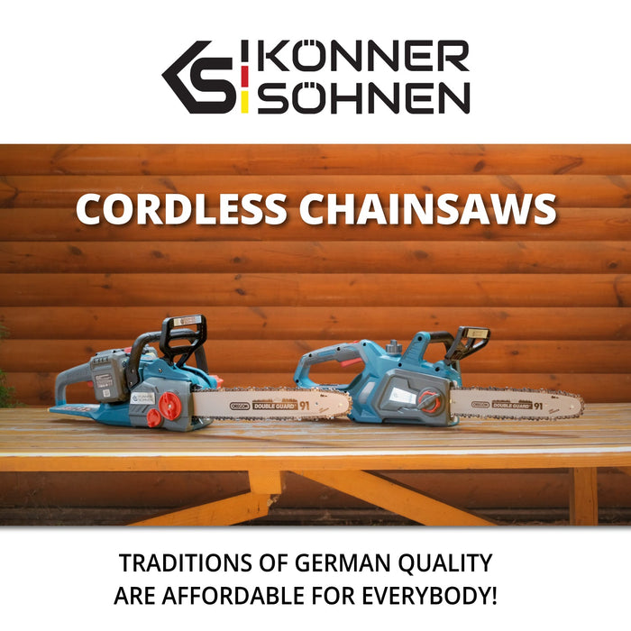 Cordless chainsaw KS CS40V-14