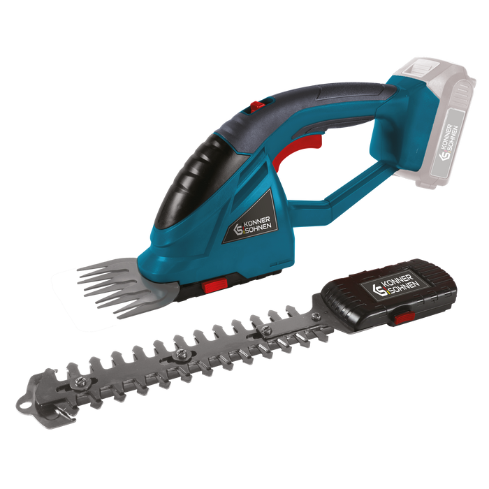 Cordless 2 in 1 Grass Shear and Hedge Trimmer KS SHT-20V
