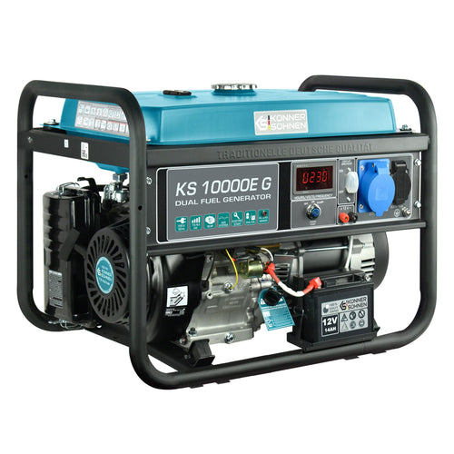 LPG/Gasoline Generator "Könner & Söhnen" KS 10000E G