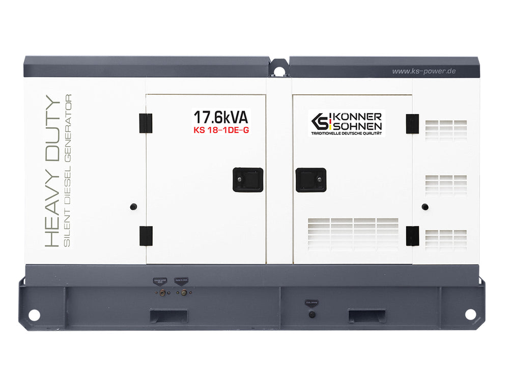 Single-phase diesel power station KS 18-1DE-G