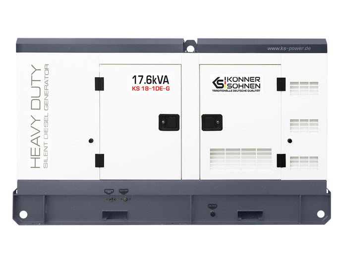 Single-phase diesel power station KS 18-1DE-G