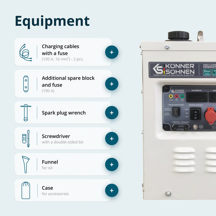 KS 24VM-DC Direct Current Generator