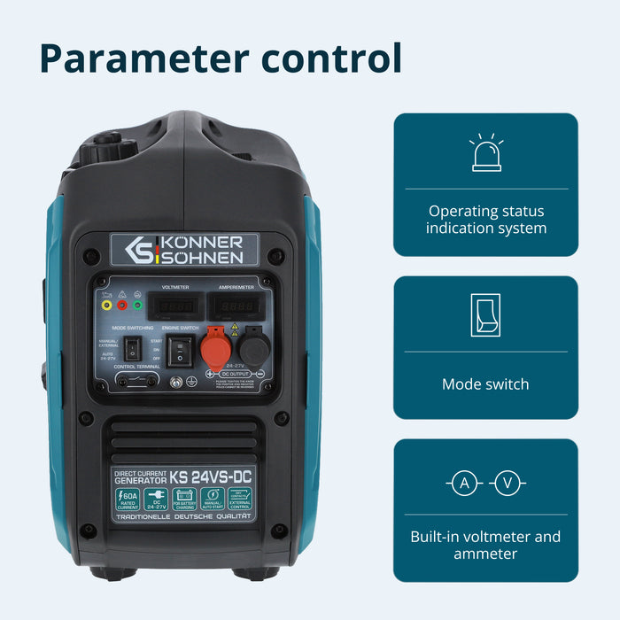 KS 24VS-DC Direct Current Generator