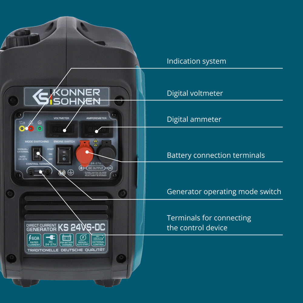 KS 24VS-DC Direct Current Generator