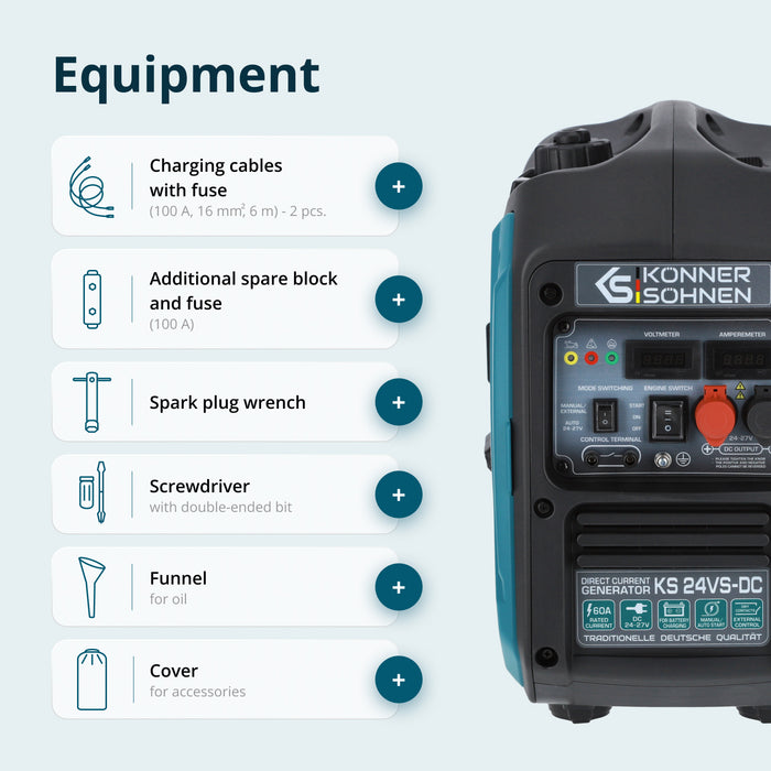 KS 24VS-DC Direct Current Generator