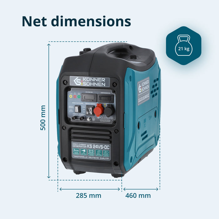 KS 24VS-DC Direct Current Generator