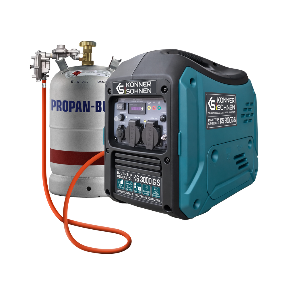 LPG/gasoline inverter generator KS 3000iG S