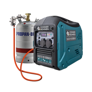 LPG/gasoline inverter generator KS 3000iG S