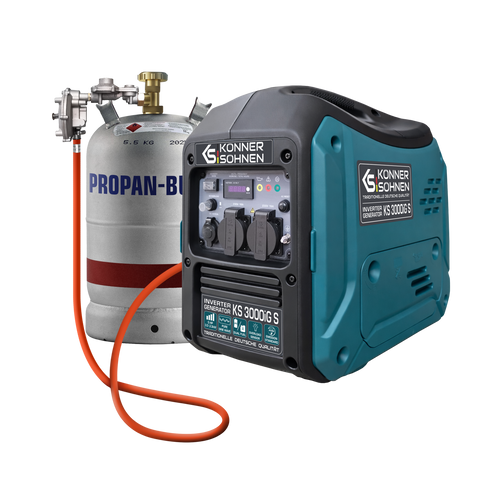 LPG/gasoline inverter generator KS 3000iG S