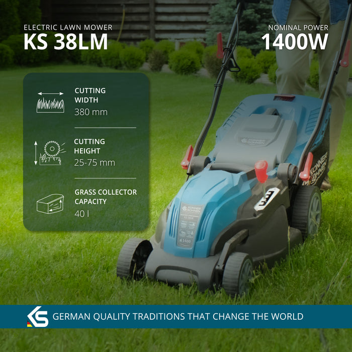 Electric lawn mower KS 38LM