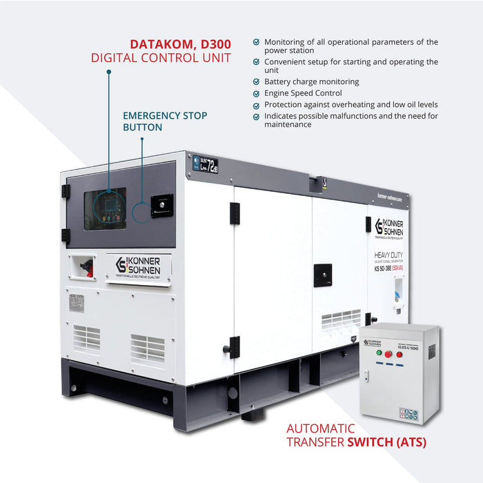 3 phase generator KS 50-3BE