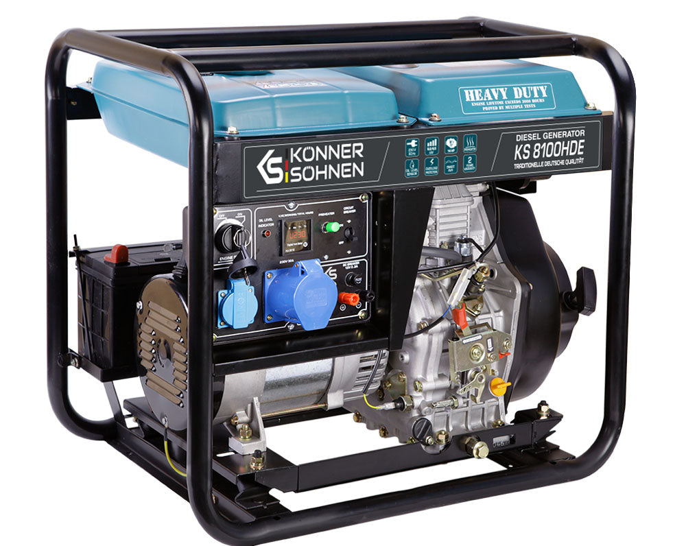 Diesel generator "Könner & Söhnen" KS 8100HDE (EURO V)