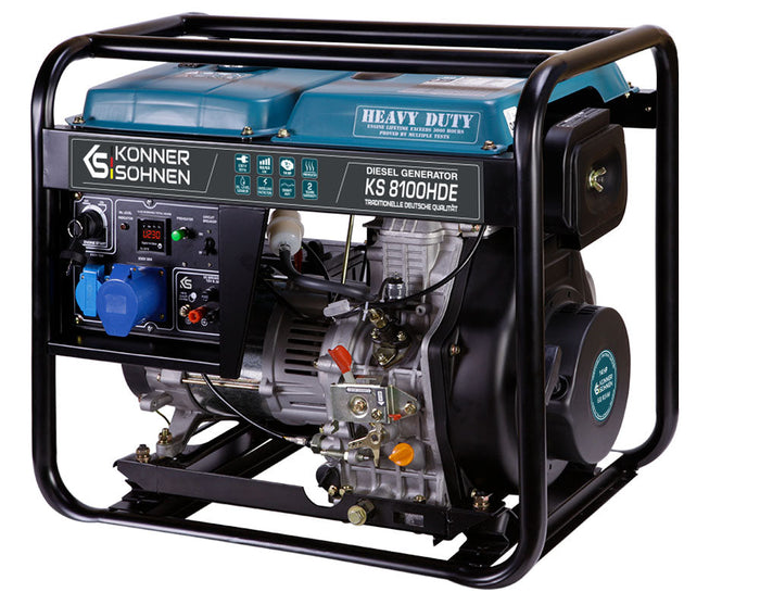 Diesel generator "Könner & Söhnen" KS 8100HDE (EURO V)