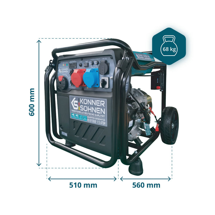Inverter Generator KS 8100iE 1/3 ATSR