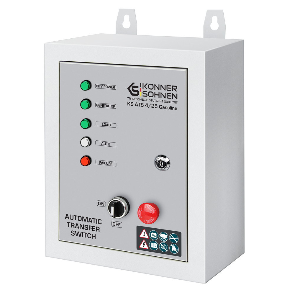 Automatic Transfer Switch KS ATS 4/25 Gasoline