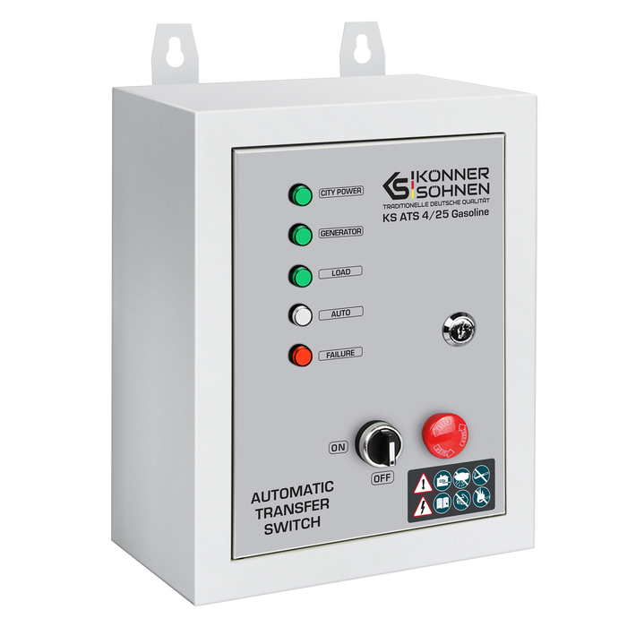 Automatic Transfer Switch KS ATS 4/25 Gasoline