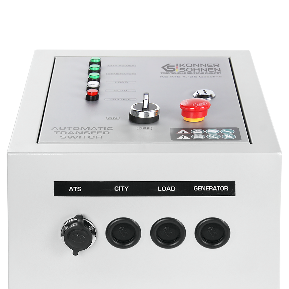 Automatic Transfer Switch KS ATS 4/25 Gasoline