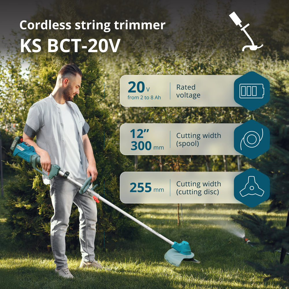 Promotional Lawn Care Kit KS 33LM-BCT20V-SET