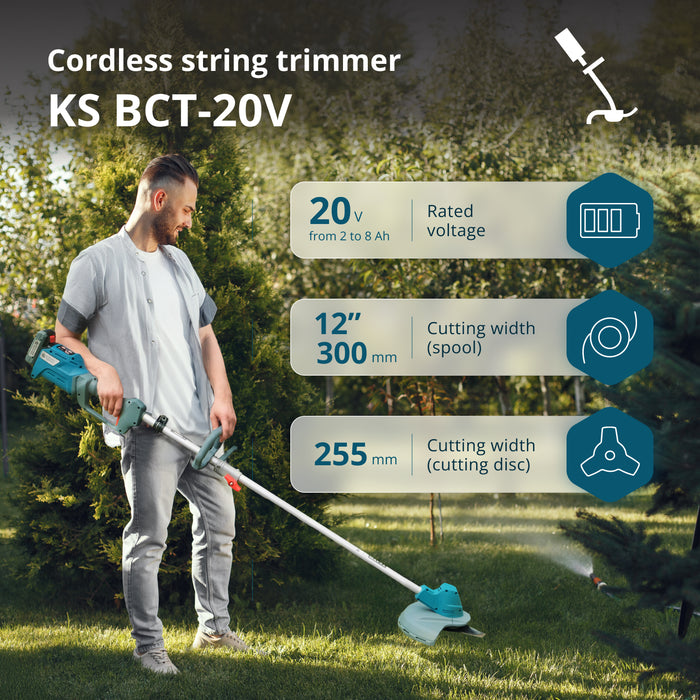 Promotional Lawn Care Kit KS 33LM-BCT20V-SET
