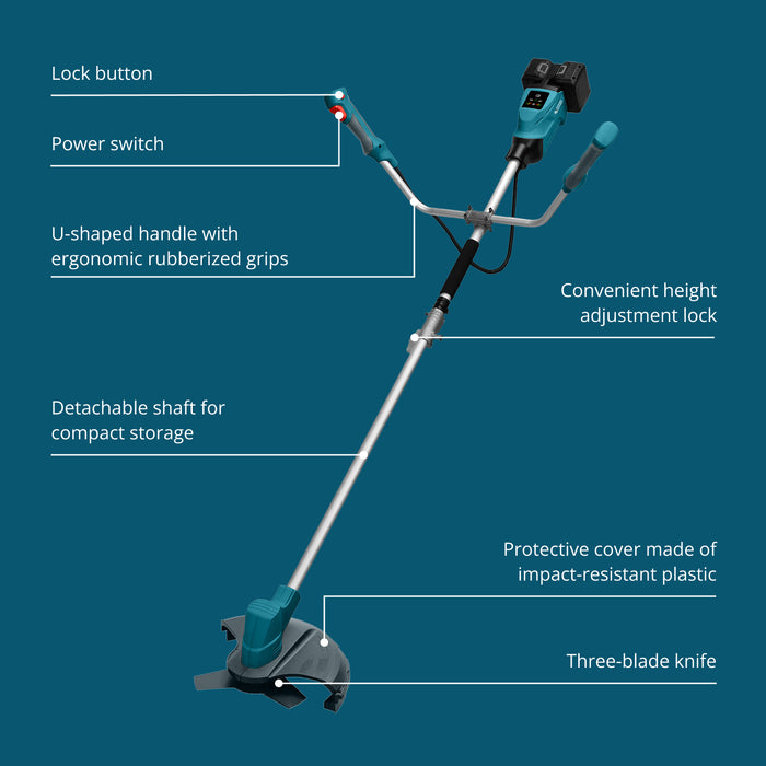 Promotional Lawn Care Set KS 43LM-BCT40V-SET
