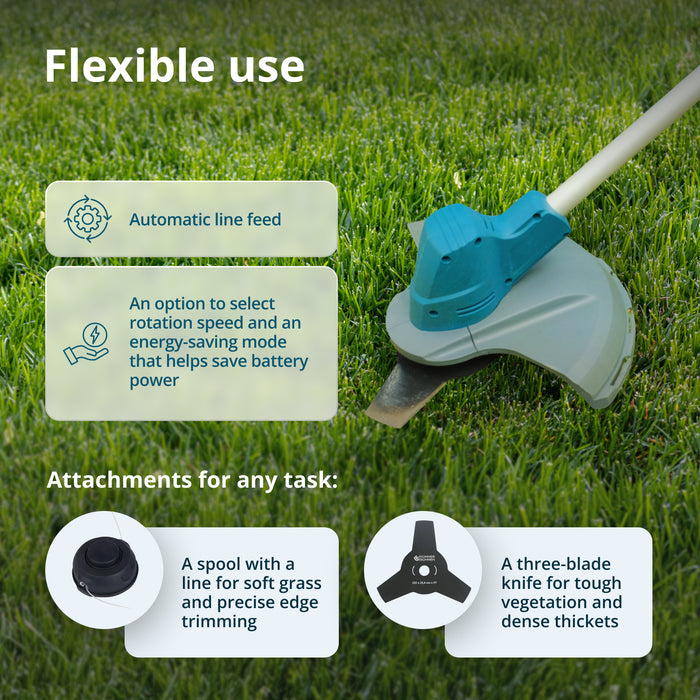 Promotional Lawn Care Set KS 43LM-BCT40V-SET