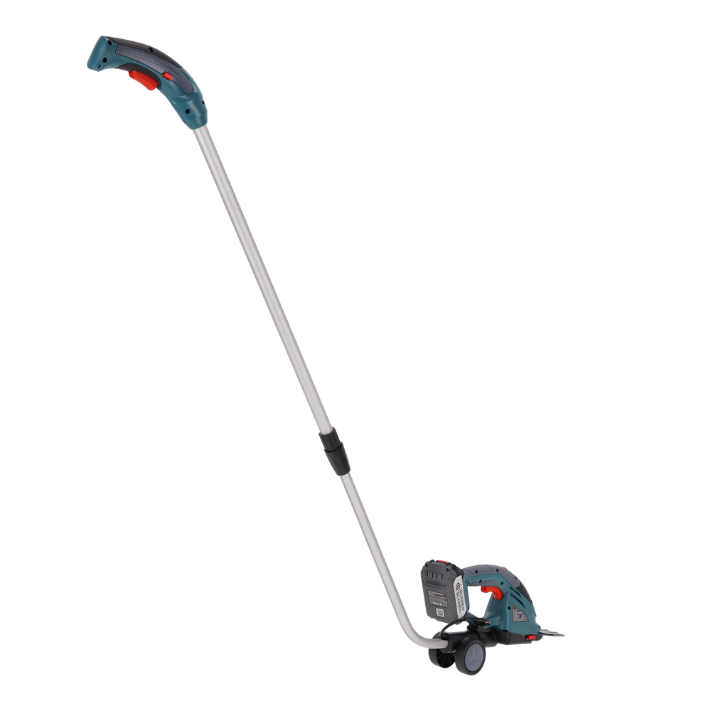 Cordless 2 in 1 Grass Shear and Hedge Trimmer with Telescopic Extension Pole KS SHT-20V + Extension Pole
