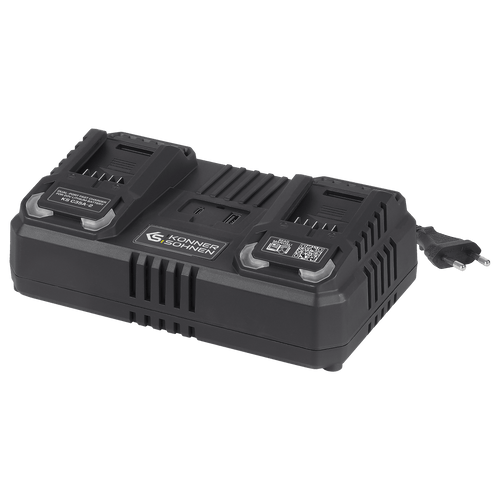 Dual charger for 20V rechargeable batteries KS C35A-2