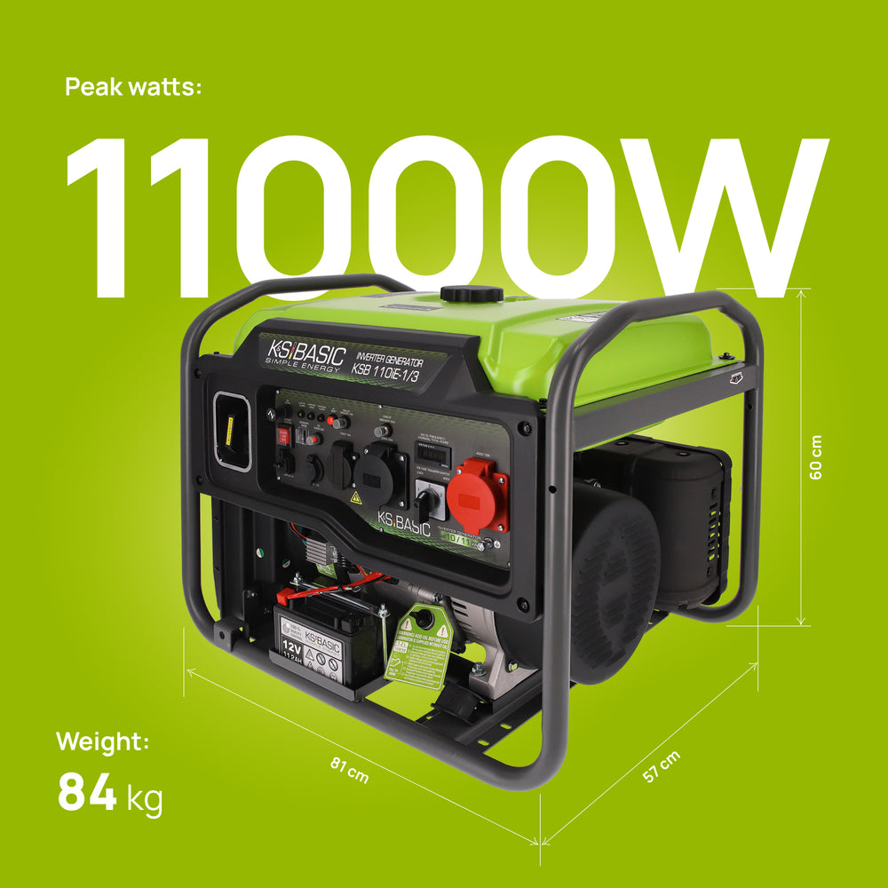 Inverter generátor KSB 110iE-1/3