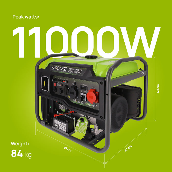 Inverter generátor KSB 110iE-1/3