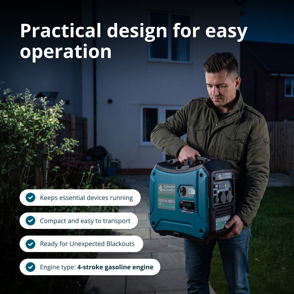 Inverter generator KS 3000i S